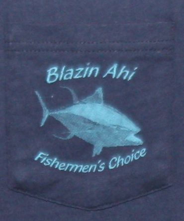 Blazin Ahi (Navy)