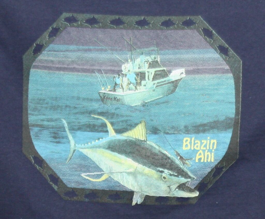 Blazin Ahi (Navy)
