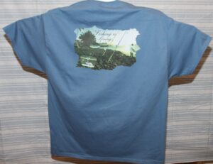 Fishing is Living (Stone washed blue) (No Pocket)