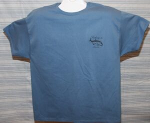 Fishing is Living (Stone washed blue) (No Pocket)